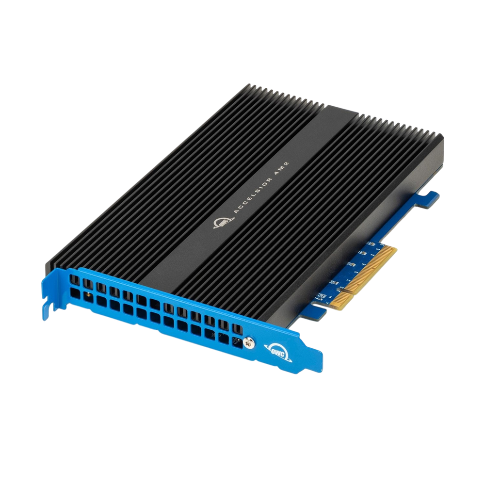 OWC Accelsior 4M2 NVMe M.2 SSD to PCIe 3.0 Expansion Card